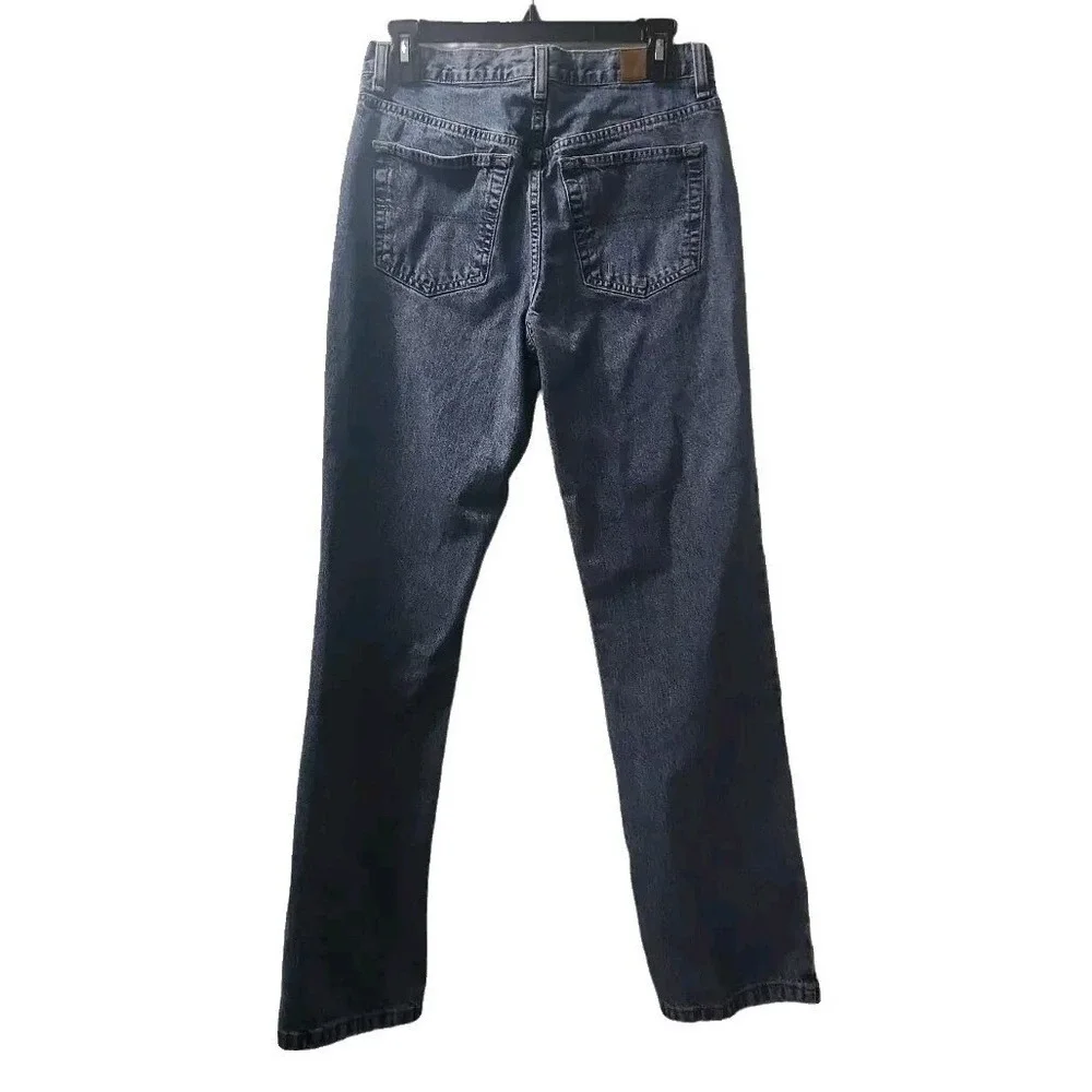 Tommy Hilfiger Jeans High Rise Straight Leg Denim Pants, Size 30‎
